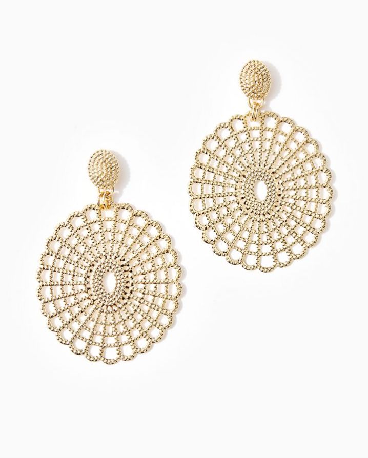 Lilly Lace Statement Earrings