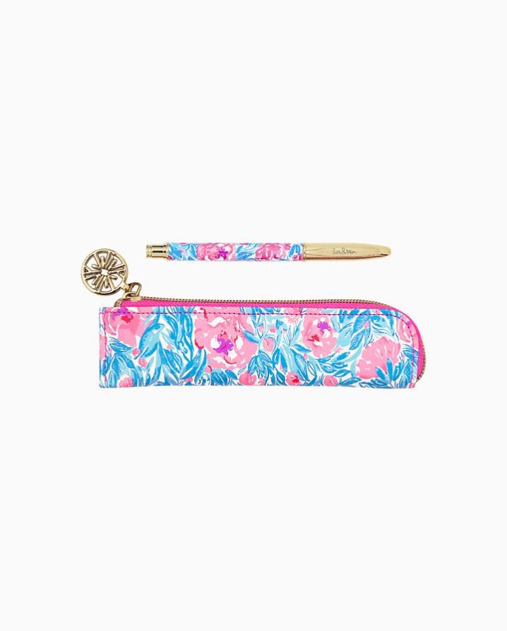 Pen with Pouch