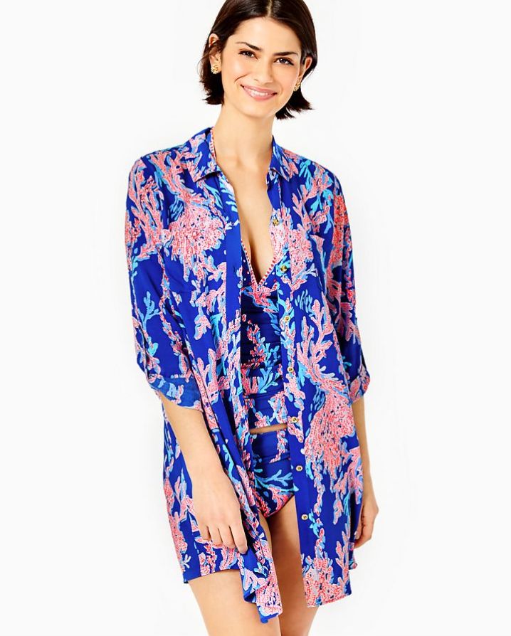 Natalie Printed Coverup