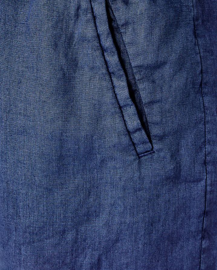 4″ Lilo Solid Linen Short