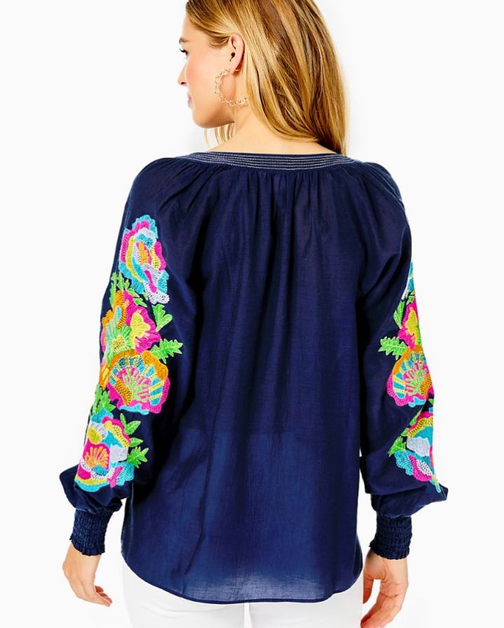 Sharise Embroidered Top