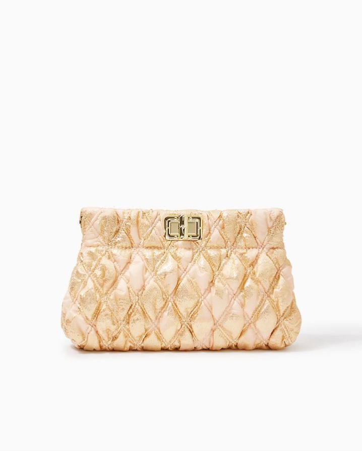 Chancey Quilted Clutch