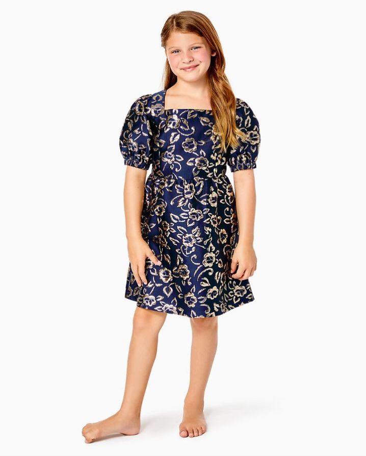 Mini Kasslyn Brocade Dress