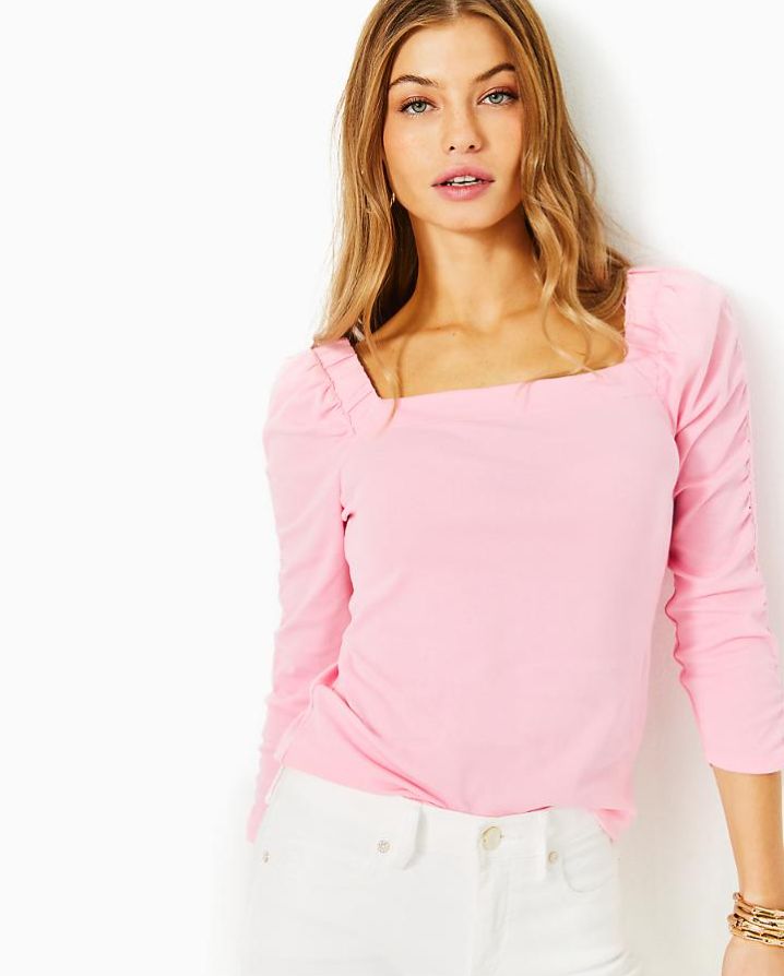 Sirah Solid Knit Top